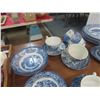 Image 3 : 35 + Pcs Ironstone Liberty Blue, Mott, Stafford Shire, plus others