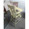Image 4 : Painted Wooden High Chair