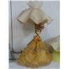 Image 4 : 13 Vintage Lamp Shades & Electric Doll Lamp