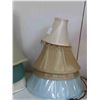 Image 5 : 13 Vintage Lamp Shades & Electric Doll Lamp