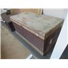 Image 2 : Vintage Immigrant Trunk 21" x 22" x 43" 
