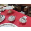 Image 5 : China, Plates, Trays, Silver Inlay, Anniversary Cups + Saucers