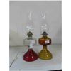 Image 1 : 2  Oil Lamps 