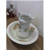 Image 3 : Vintage Basin + Jug