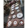 Image 1 : Assortment of Vintage Plates, Saucers, Bread + Butter, plus more