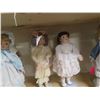 Image 3 : 4 Good Porcelain Dolls - 2 Broken