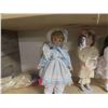 Image 4 : 4 Good Porcelain Dolls - 2 Broken