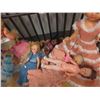Image 3 : Wooden Playpen + 6 Dolls