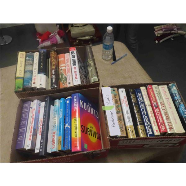 27 Hard Cover Novels Including Daniel Steel