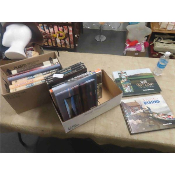 19 Books ; Geography, Rising Red, Railroads, Hand Picked Tours