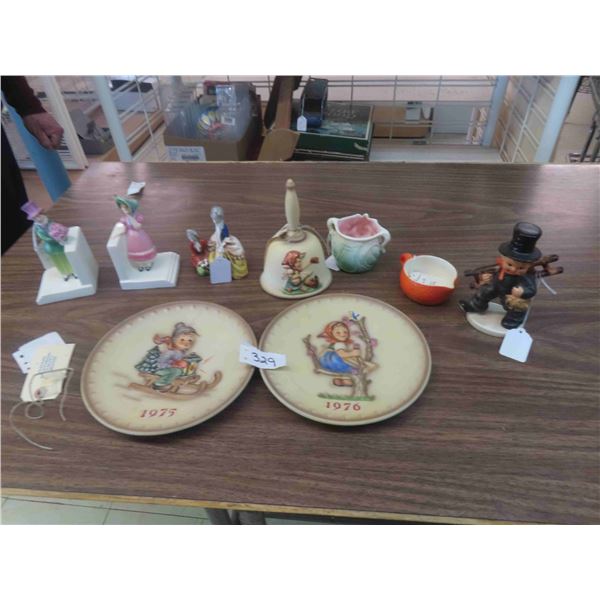 Hummel Plates, Bell, Figurine, Book Ends