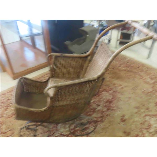 Wicker Stroller - Very Old