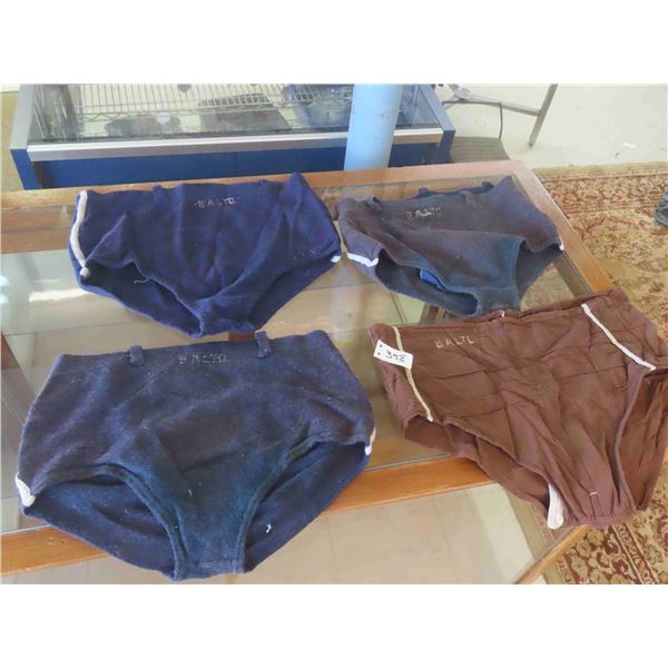 Vintage Winnipeg Beach Attraction Rental Men's Swimming Trunks - Early 1900s