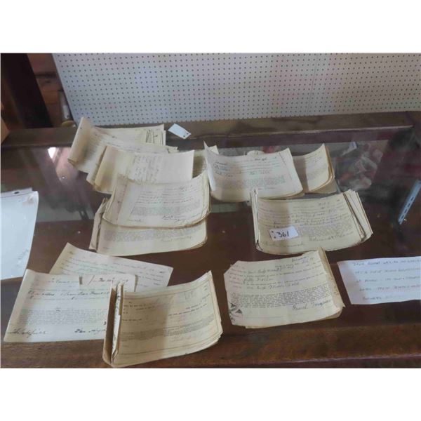 Vintage 1920s+30 Collateral Demand Notes - more details in picture