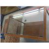 Image 4 : Vintage Store Counter Glass Display Case with Sliding Wooden Door + Back 