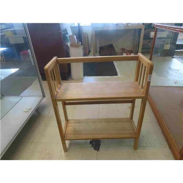 Open Book Shelf 9.5" x 24" x 29" 