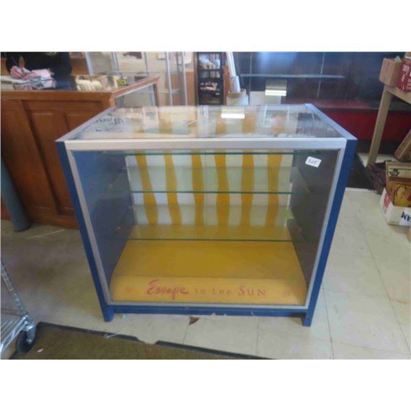 Display Case Originating From Travel Agent 21" d x 33" t x 36" 