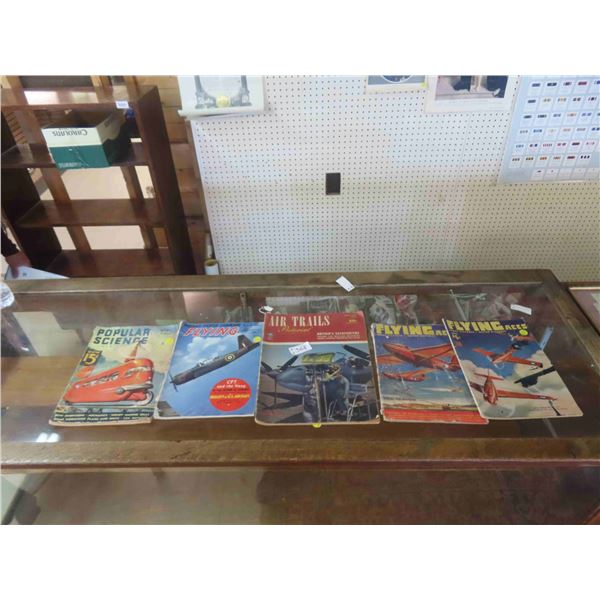 1930s + 40s Flying Aces, Air Trails, Popular Science (5) 