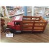 Image 2 : 2 Wooden Trucks + Folk Art Display