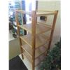 Image 5 : 5 Tier Open Shelf - Wooden 24" x 24" x 60" 