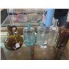 Image 1 : 5 Bottles, 4 Embossed, 1 Hand Blown