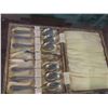Image 2 : Silverware ; Spoons, Butter Knives in Cases