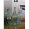 Image 3 : 5 Liquor Bottles with Cork Top - approx. 100 years old 