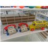 Image 3 : Fisher Price Pull Toys, Cash Register, Bus, Phone, Roly Poly, plus more