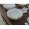 Image 5 : 37 pcs Fire King ; Platters, Cups, Saucers, Plates, Bowls