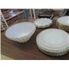Image 6 : 37 pcs Fire King ; Platters, Cups, Saucers, Plates, Bowls
