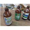 Image 4 : 8 Stubby Beer Bottles with Paper Labels ; Crown, Tartan, plus more