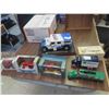 Image 1 : Die Cast ERTL 48 Diamond T, Case 500 , plus others (6) 
