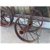 Image 1 : 2 Steel Wheels 29" Wide