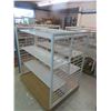 Image 2 : 55" x 36" w x 51" L Store Metal Racking Double Sided Adjustable Shelves