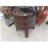 Image 2 : Wooden Barrel Washing Machine with Wringer