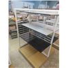 Image 3 : 2 Metal 2 Sided Display Racks 38" d x 36"w x 55" 