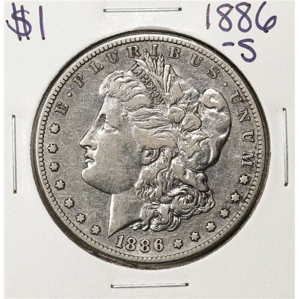 1886-S $1 Morgan Silver Dollar Coin