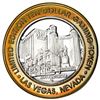 Image 2 : .999 Fine Silver Las Vegas Club Las Vegas, NV $10 Limited Edition Gaming Token