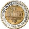 Image 2 : .999 Fine Silver President Casino on the Admiral $20 Limited Edition Gaming Token