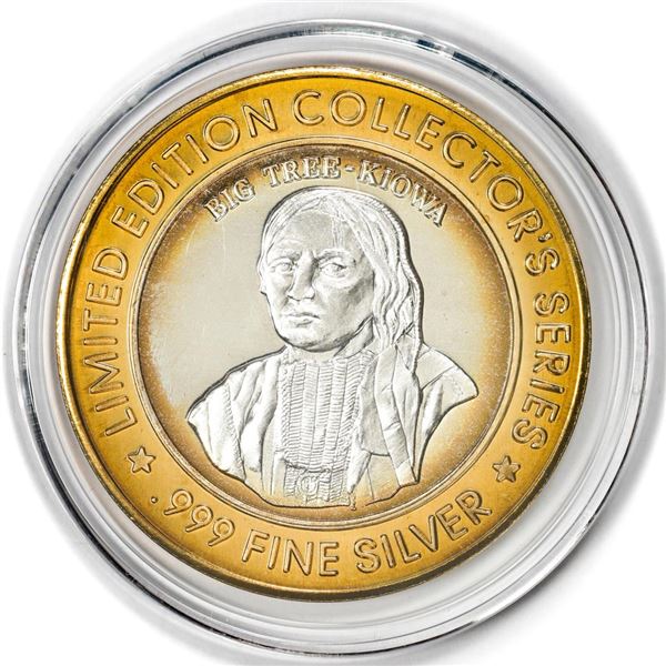 .999 Fine Silver Winnavegas Casino Sloan, IA $10 Limited Edition Gaming Token