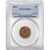 Image 1 : 1863 Indian Head Cent Coin PCGS MS63