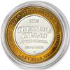 Image 2 : .999 Silver Treasure Island Las Vegas, NV $10 Casino Gaming Token Limited Edition
