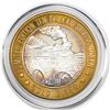 Image 1 : .999 Fine Silver Gold River Laughlin, Nevada $10 Limited Edition Gaming Token