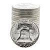 Image 2 : Roll of (20) Brilliant Uncirculated 1963 Franklin Half Dollar Coins