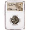 Image 1 : Indio-Sythians c.58 BC Azes I/II AR Tetradrachm Ancient Coin NGC VF