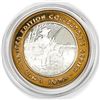 Image 1 : .999 Fine Silver Sam's Town Casino Robinsonville, MS $10 Limited Edition Gaming Token