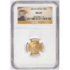 Image 1 : 2014 $5 American Gold Eagle Coin NGC MS69