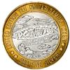 Image 2 : .999 Fine Silver Edgewater Laughlin, Nevada $10 Limited Edition Gaming Token