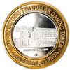 Image 1 : .999 Silver Sam's Town Las Vegas, Nevada $10 Casino Limited Edition Gaming Token