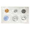 Image 1 : 1963 (5) Coin Proof Set in Original Cellophane
